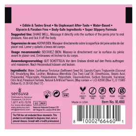 Flavored Lubricant Sensuva Candy Floss 6 ml 1 Piece