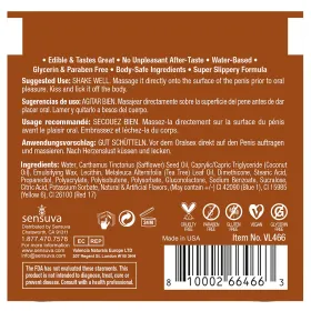 Flavored Lubricant Sensuva Caramel 6 ml 1 Piece