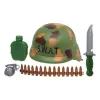 Policijas komplekts Heroes 38368 (5 pcs) Zaļš Kamuflāža 33 x 28 cm