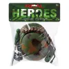 Policijas komplekts Heroes 38368 (5 pcs) Zaļš Kamuflāža 33 x 28 cm