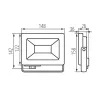 LED floodlight ANTEM LED