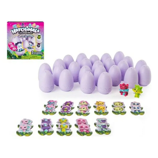 Kolekcionējamas figūras Hatchimals Hatchy Matchy Bizak 61924602
