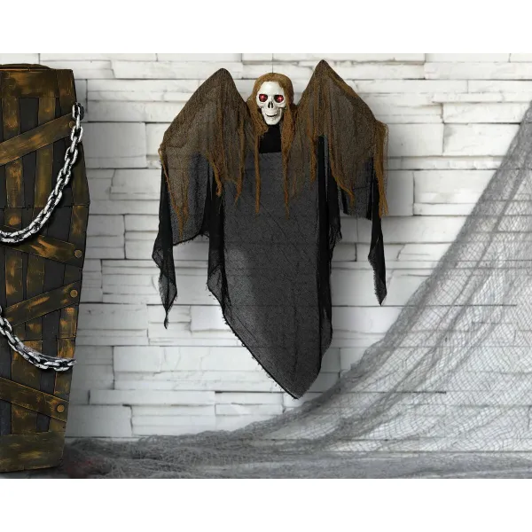 Висячий скелет Halloween Разноцветный 130 x 110 x 16 cm