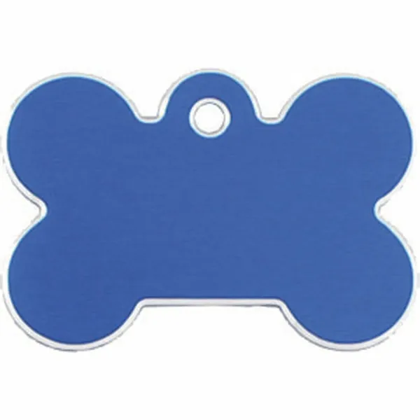 Identification plate for collar Imarc Hi Line Blue