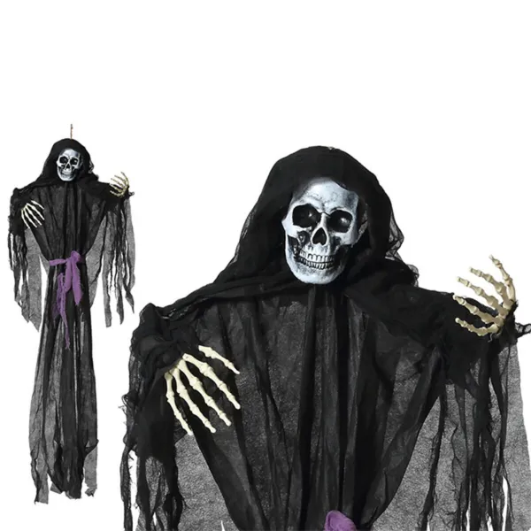 Висячий скелет Halloween 66737 160 cm Разноцветный