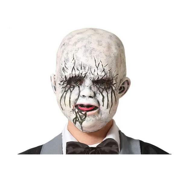 Kaukė Halloween Balta