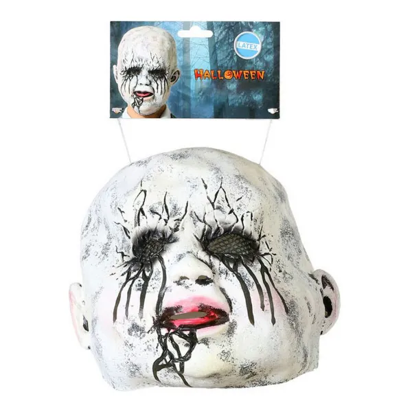 Mask Halloween Valge