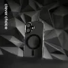 Crong Clear MAG Pro - iPhone 16 MagSafe Case (Black)