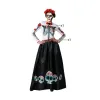 Costume for Adults Multicolour Skeleton Mexican Man XS/S (2 Pieces)