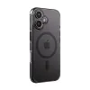 Crong Clear MAG Pro - iPhone 16 MagSafe Case (Black)