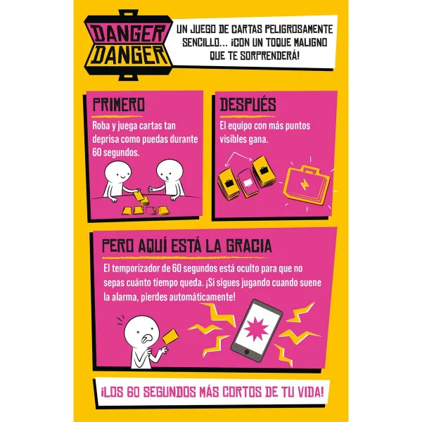Kāršu Spēles Asmodee Danger Danger