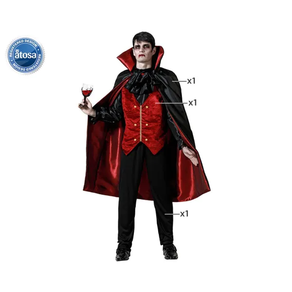 Aikuisten asut Vampyyri XL