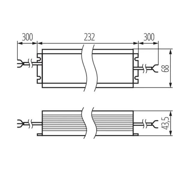 CV power supply unit LC