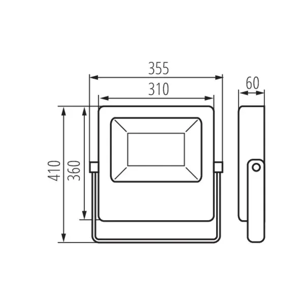 LED floodlight FL AGOR LED