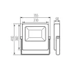 LED floodlight FL AGOR LED