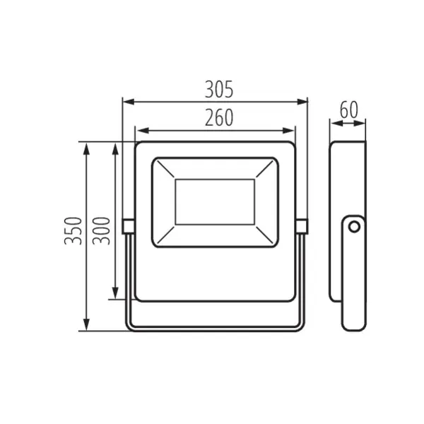 LED floodlight FL AGOR LED