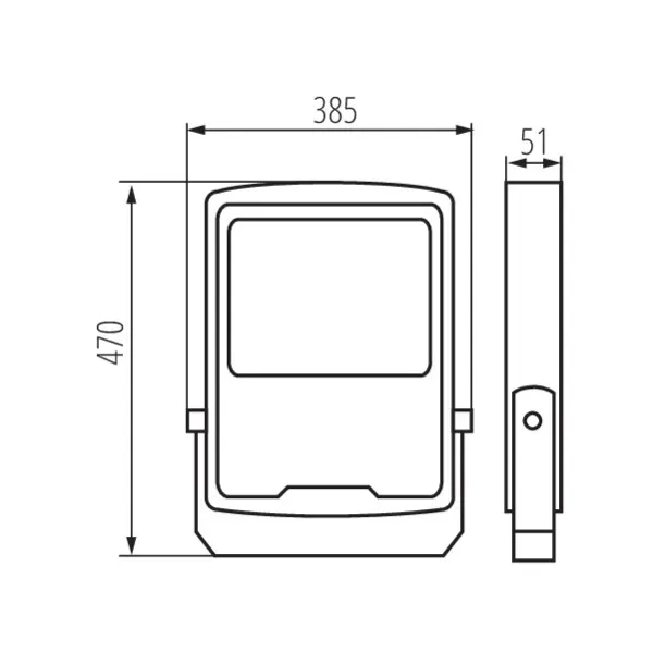 LED floodlight FL AGOR HI