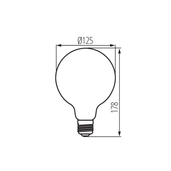 LED light source XLED G125 SW