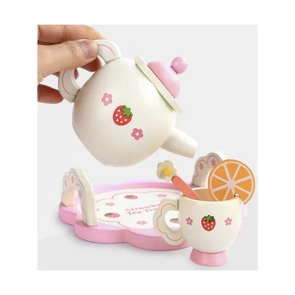 Puidust teekomplekt Kruzzel 21950