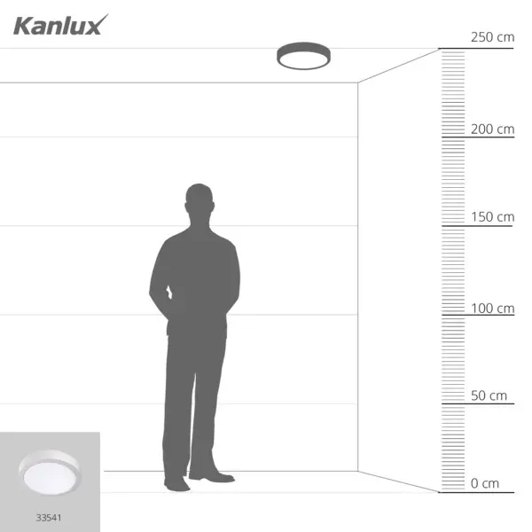 Downlight fitting CARSA V2LED