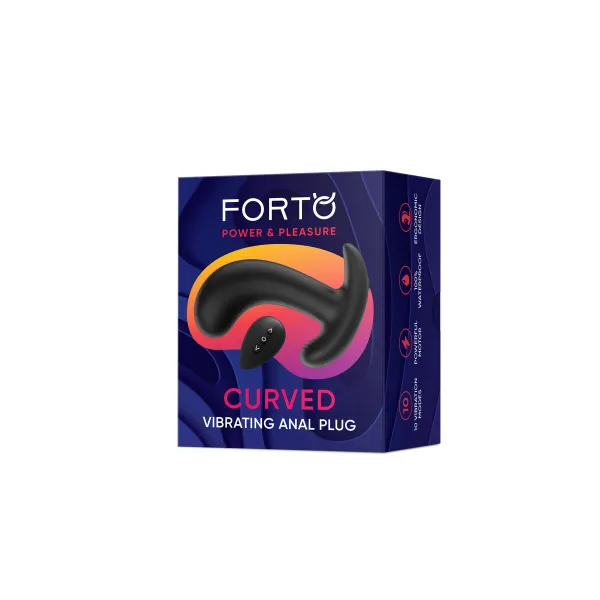 Anālais spraudnis Forto Melns