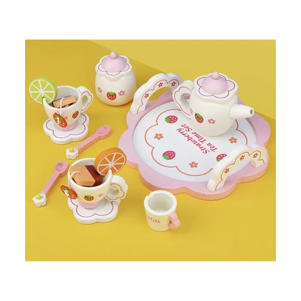 Wooden tea set Kruzzel 21950