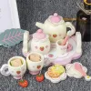 Wooden tea set Kruzzel 21950