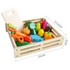 Vegetables wooden chopping board 21942