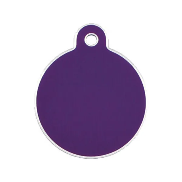 Identification plate for collar Imarc Circle Lilac