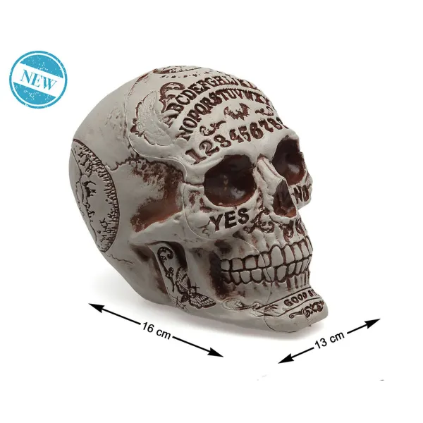 Halloween Decorations Skull 13 x 16 x 18 cm