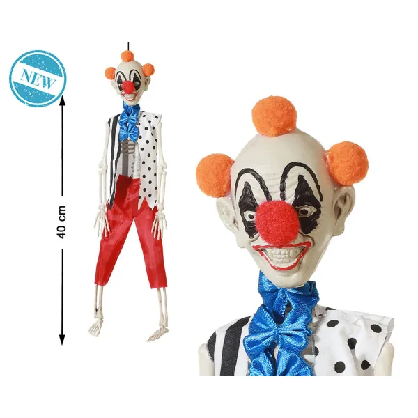 Halloween-koristeet Luuranko Miespelle 40 cm