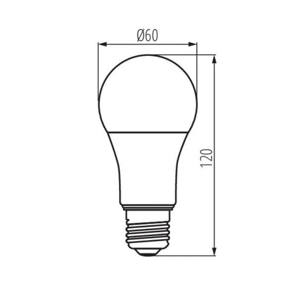 LED light source IQ-LEDDIM A60