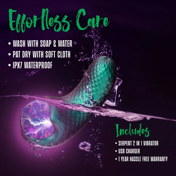 Anālais Vibrators Blush Temptasia Zils