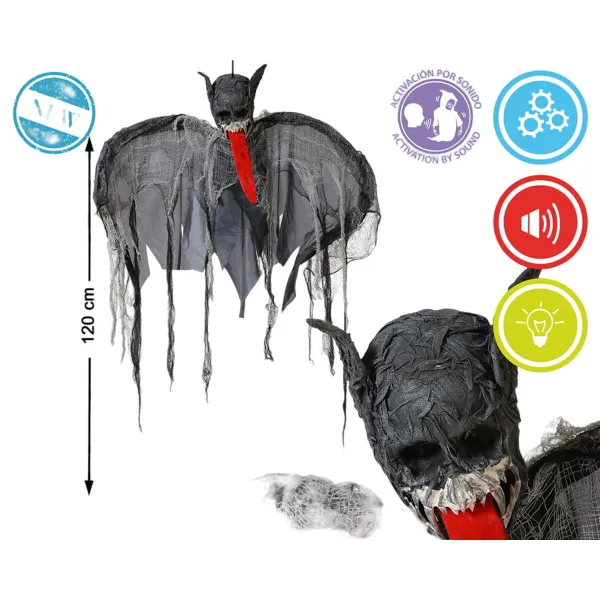 Halloween Decorations Bat 19 x 120 x 110 cm