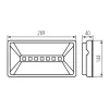 Emergency lighting LED ONTEC S