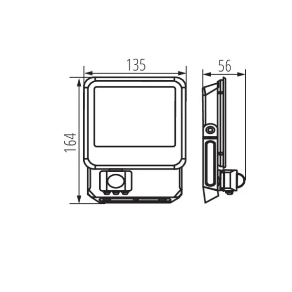 LED floodlight IQ-LED FL