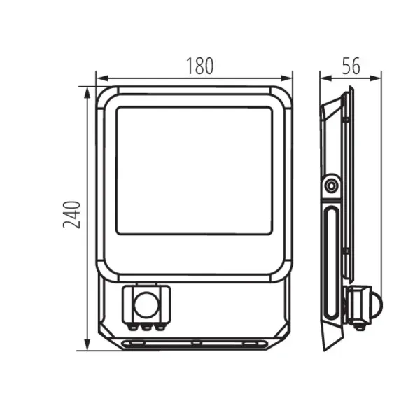 LED floodlight IQ-LED FL