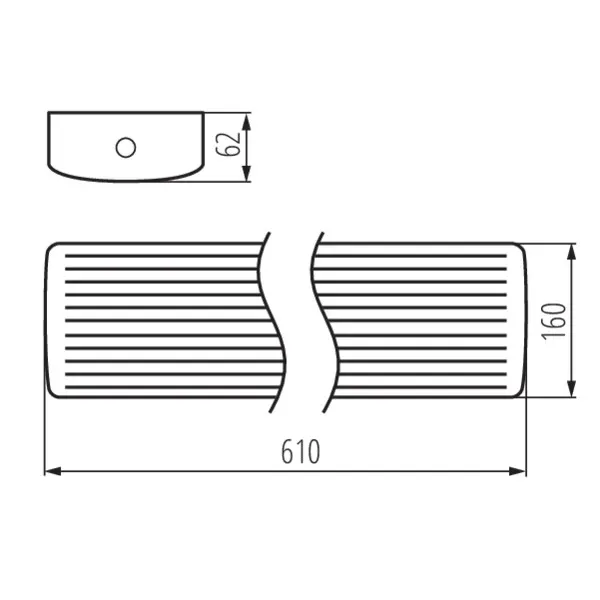 Linear LED luminaire MEBA LED