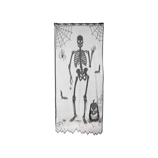 Halloween Decorations Skeleton 210 x 100 cm Black