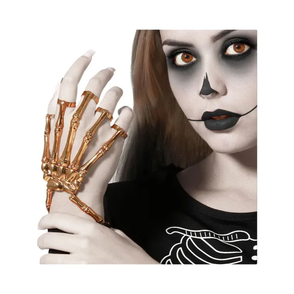 Halloween-koristeet Kullattu Luuranko