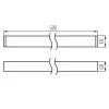 Linear LED luminaire AL-SH-NT