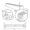 Linear LED luminaire AL-SH-NT