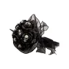 Halloween Decorations 22 x 22 x 25 cm Black Skulls