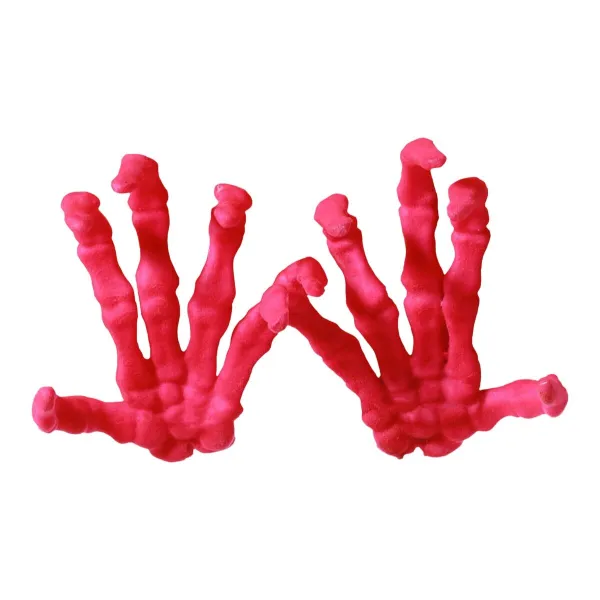 Halloween-koristeet Luuranko Pinkki (2 Kappaletta)