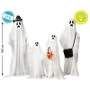 Halloween Decorations 160 x 50 x 20 cm White Ghost (4 Pieces) (4 Units)