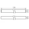 Linear LED luminaire AL-ML-NT