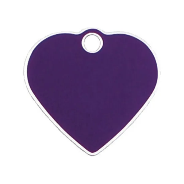 Apykaklės identifikavimo lentelė Imarc Heart Alyvinė