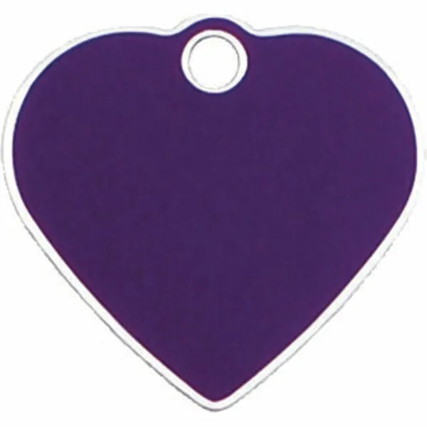 Apykaklės identifikavimo lentelė Imarc Heart Alyvinė