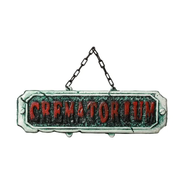 Halloween-koristeet Crematorium 41 x 10 cm