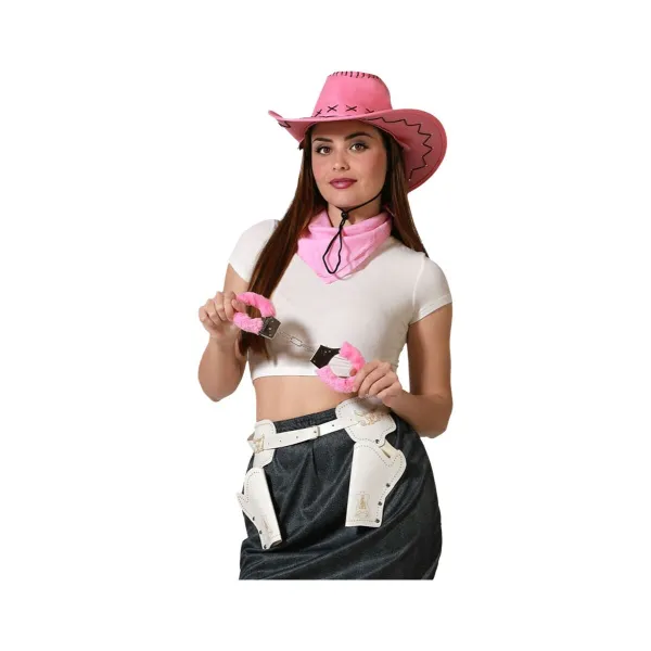 Svečana odjeća za odrasle Cowgirl Kovbojs Viens izmērs (4 gb.)